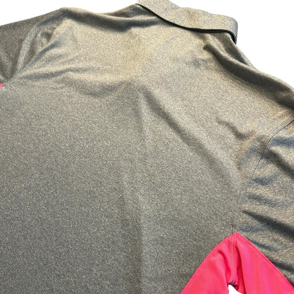 Men's Nike Golf Dri-FIT Tour Performance‎ Polo The Players TPC Gray Pink XL - Picture 6 of 8